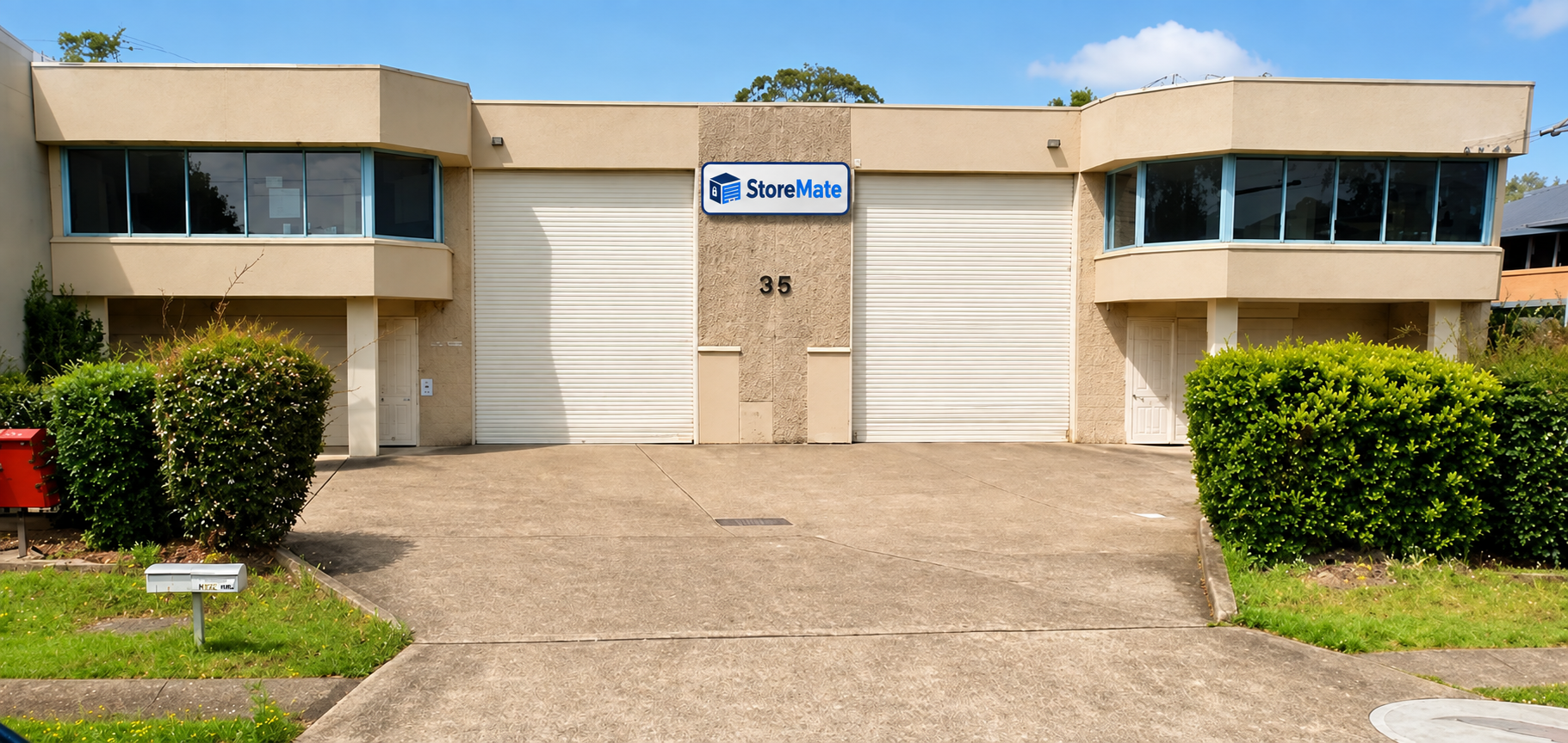 Storemate storage facility exterior